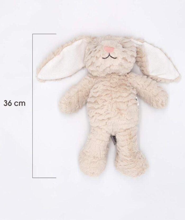 Mollis Hase Kuscheltier Baby (36cm groß) – Weiches Stofftier für Kinder & Baby Kuschelhase – Bild 4