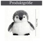 JcvPot Pinguin Kuscheltier, Weiches Stofftier Für Kinder Und Babys, Kuscheltier Pinguin Plüschtier , Plüschtier – Bild 7