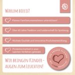 Bieco Kuscheltier Reh Ella mit Rassel | Baby Kuscheltier ab 0 Monate Stofftier Baby Plüschtier Reh – Bild 2