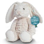 Mollis Hase Kuscheltier Baby (36cm groß) – Weiches Stofftier für Kinder & Baby Kuschelhase
